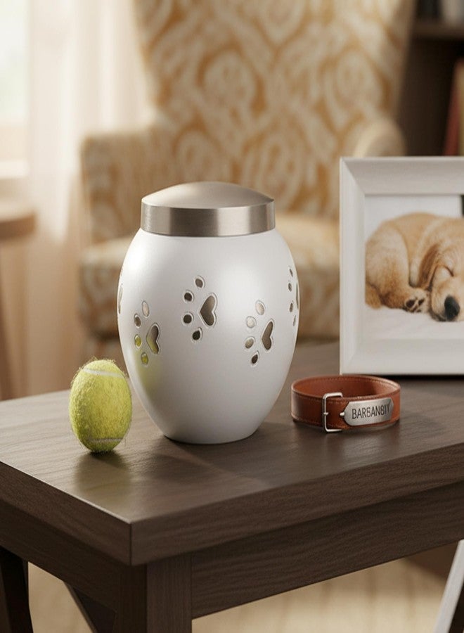 ESPLANADE Brass Cremation urn Memorial Container Jar Pot for Pets | Dog Urns | Cat Urns| Pet Urns| Metal Urns | Burial Urns | Memorial Keepsake Urns. - Image 3